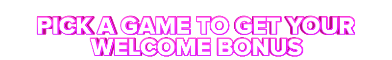 HippoZino PICK A GAME TO GET YOUR WELCOME BONUS